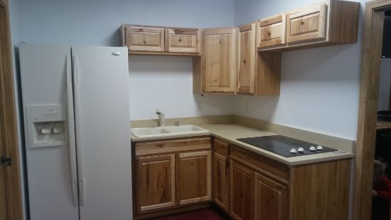OFFICE NEW CABINETS OLD COUNTER BUDGET FRIENDLY